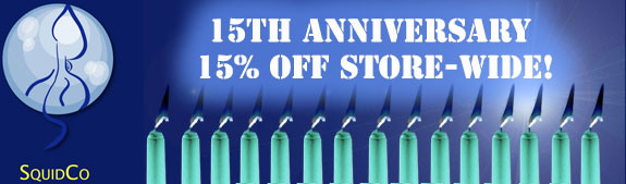 Squidco 15th Anniversay Sale