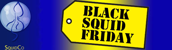 Squidco Black Squid Friday Sale
