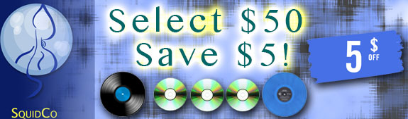 Squidco Vinyl 20% Sale