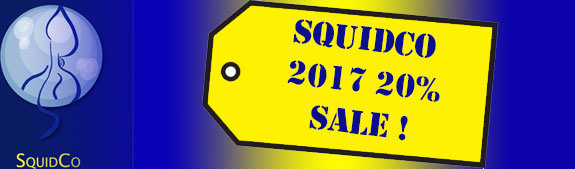 Squidco 2017 20% Sale