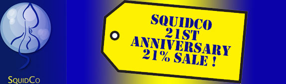 Squidco 21% Sale