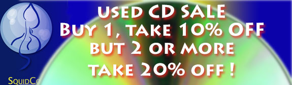 Squidco Used CD Sale