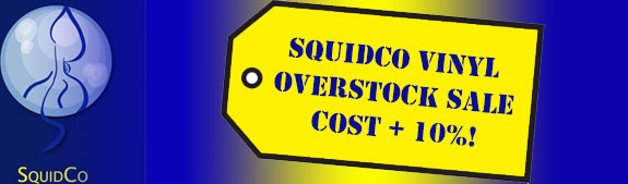 Friends of Squid Vinyl Cost + 10% Sale