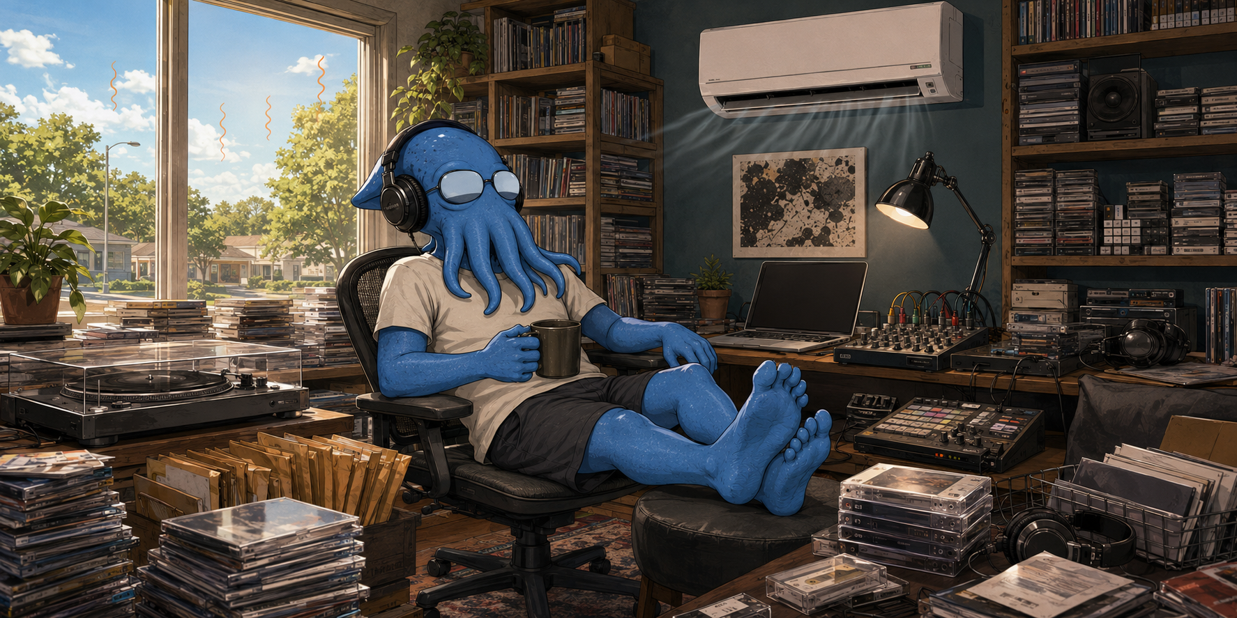 SquidBoy's Hot Music in the AC