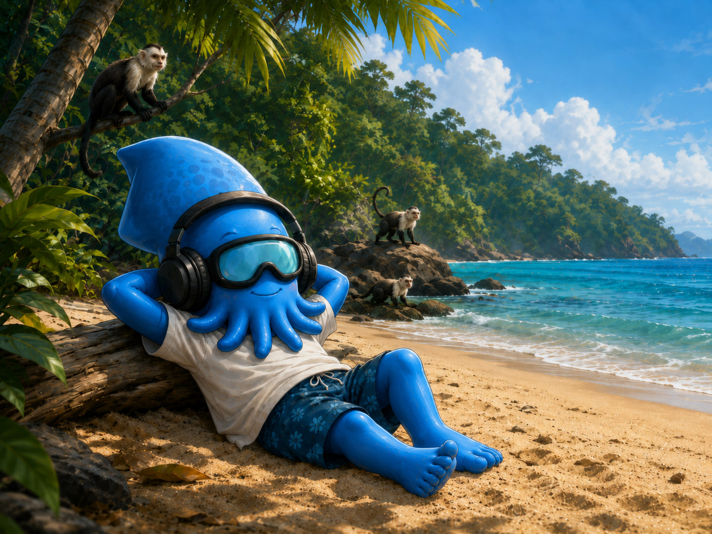 SquidBoy On Holiday
