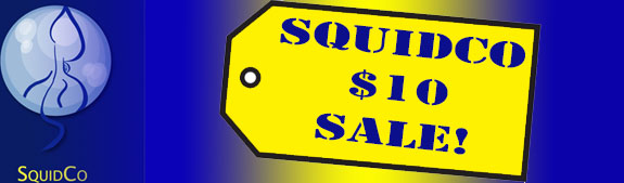 Squidco $10 Sale!